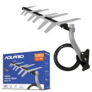 Antena Digital Externa HDTV DTV-1500 Kit Completo