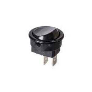 Interruptor Unipolar 6A/120V 3A/250V Preto Margiru
