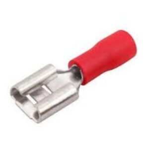 Terminal de Cobre Fêmea 0,5mm a 1,5mm Pré Isolado