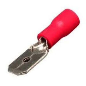 Terminal de Cobre Macho 0,5mm a 1,5mm Pré Isolado