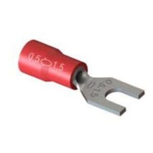 Terminal de Cobre Garfo Forquilha 0,5mm a 1,5mm Pr