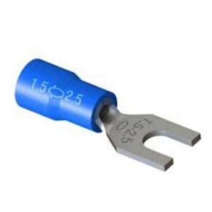 Terminal de Cobre Macho 1,5mm a 2,5mm Pré Isolado