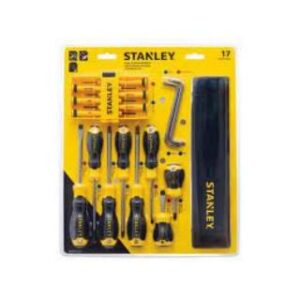 Jogo de Ferramentas com 17 Peças e Bolsa Stanley