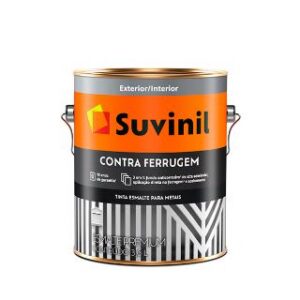 Esmalte Contra Ferrugem Brilhan Cinza Escuro 0,9Lt