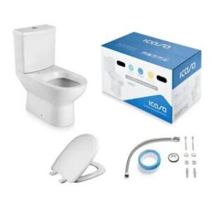 Icasa Combo Acoplado Vesuvio - Branco