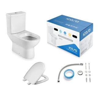 Icasa Combo Acoplado Vesuvio - Branco