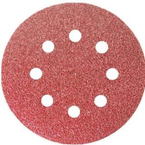 Lixa Velcro Perfurado P 100 125 MM 5 PECAS
