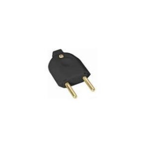 Plugue Macho 2P 10A/250V Preto Tramontina