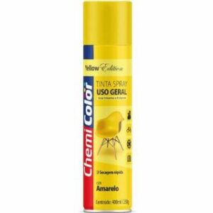 Tinta Spray Amarelo 400ml Chemi Color