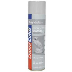 Tinta Spray Cinza Claro 400ml Chemi Color