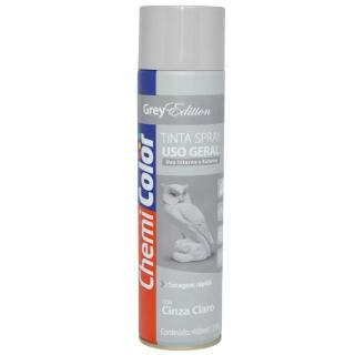 Tinta Spray Cinza Claro 400ml Chemi Color