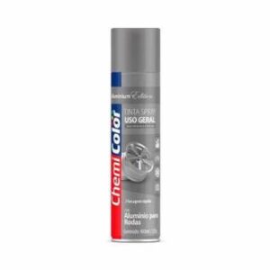 Tinta Spray Aluminio para Rodas 400ml Chemi Color