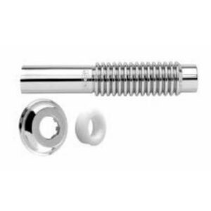 Tubo de Ligação Ajustavel 260mm Branco Blukit