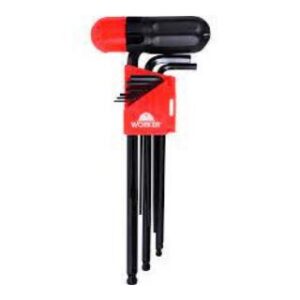 Jogo Chave Hexagonal 1,5 A 10,0mm 10 pecas - Worke