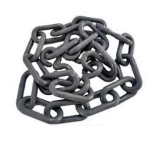 Corrente Plast 8mm 10M Auto Serv Metalsul Cinza