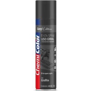 Tinta Spray Grafite 400ml Chemi Color