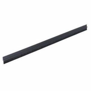 Veda Porta Adesivo Escovado 100CM Plastico Preto