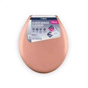 Assento Sanitario Almofadado Marrom Atlas