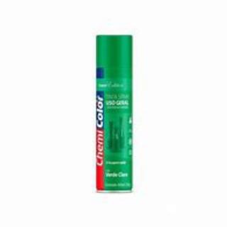 Tinta Spray Verde Claro Brilhante 400ml Chemi Colo