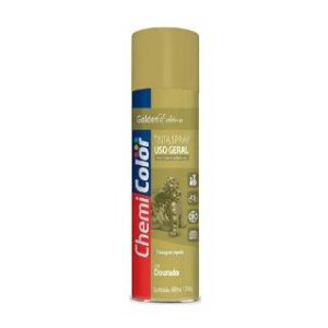 Tinta Spray Dourado 400ml Chemi Color