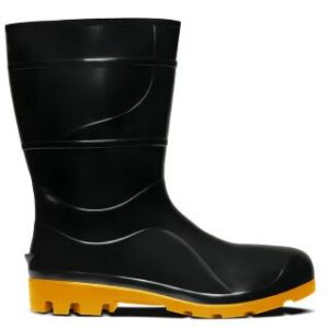 Bota PVC Cano Medio PR/AM sem Forro N42