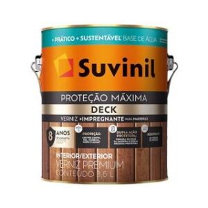Suvinil Verniz Prot Max Deck Br Natural 3,6Lt Suvi