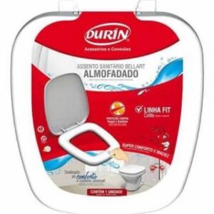 Assento Almofadado Art Branco Durin