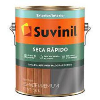 Suvinil Esmalte Seca Rápido Branco Brilhante 3,6Lt
