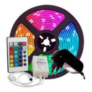 Fita LED 5M RGB 5050 C/ Fonte