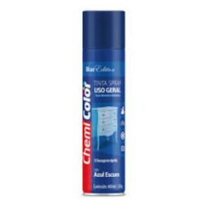 Tinta Spray Azul Escuro 400ml Chemi Color
