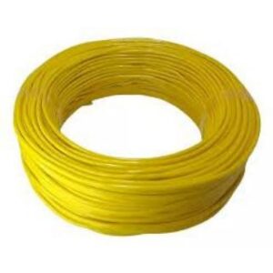 Fio 4mm Flexivel 750V Amarelo - Metro
