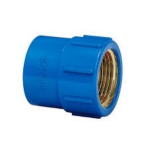 Luva Azul Sold c/ Bucha Latao 25mm X 3/4 Krona