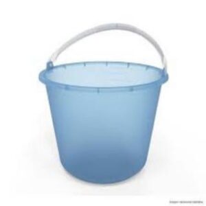 Balde Plastico 12lt Multilar Metasul Azul Celeste