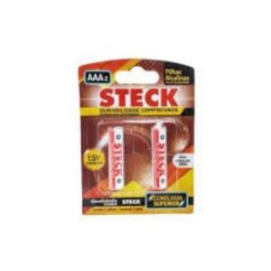 Pilha ALC Palito AAA BLIS(2) Steck