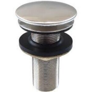 Válvula Click 7/8 Inox BLACK - Tampa grande Flvx Hidro
