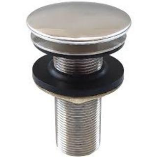 Válvula Click 7/8 Inox BLACK - Tampa grande Flvx Hidro