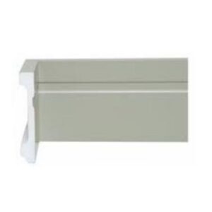 Rodape 10cm Frisado Color Caqui - GRC100F-CAQ Barra 2,40m Graddus