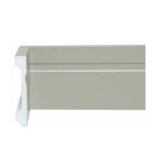 Rodape 10cm Frisado Color Caqui - GRC100F-CAQ Barra 2,40m Graddus