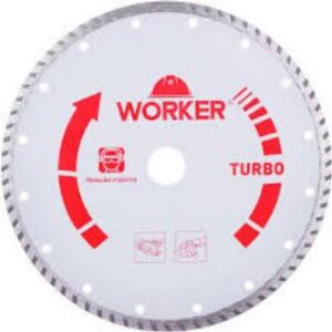 Disco Diamantado Turbo 230 X 25,4mm Worker