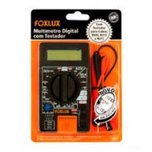 Multimetro Digital c/ Testador Foxlux
