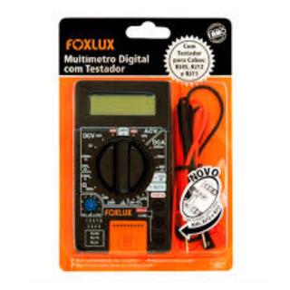 Multimetro Digital c/ Testador Foxlux