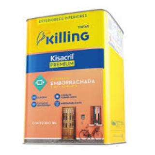 Killing Acrilico Emborrachado Branco/Base A 16,2lt
