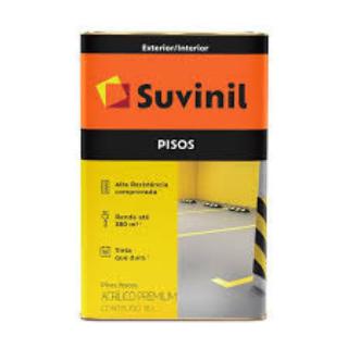 Suvinil Tinta Piso Fosco Amarelo Demarcação 18lt