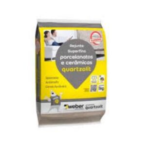 Rejunte Porcelanatos e Ceramicas Cinza Urbano Quartzolit