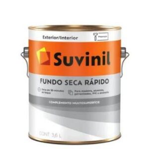 Suvinil Fundo Branco Fosco Seca Rapido 3,6L