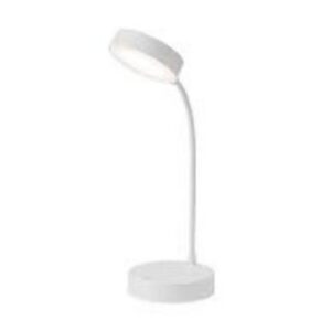 Luminaria de Mesa LED Puck Recarregavel Branca Taschibra