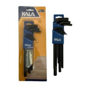 Jogo Chave Hexagonal 1,5A10mm 9PCS kala longa