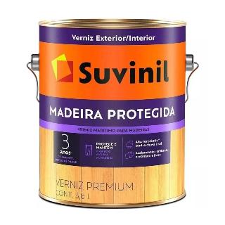 Suvinil Verniz Madeira Protegida Brilhante 3,6 Lts