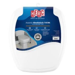 Assento Almofadado Premium Thema Branco Herc