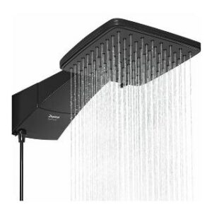 Ducha Quadratta Eletronica 7700W 220V Black Zagonel